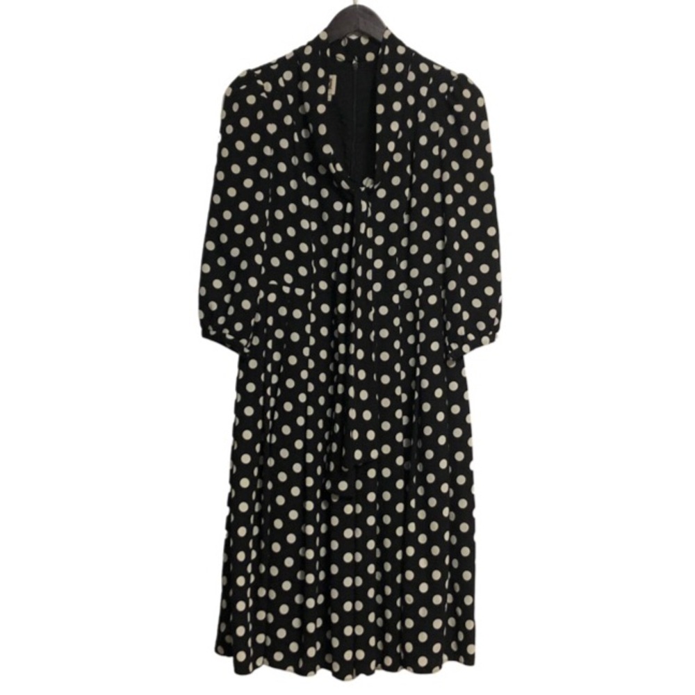 Anne Klein Polka Dot Dress US 6